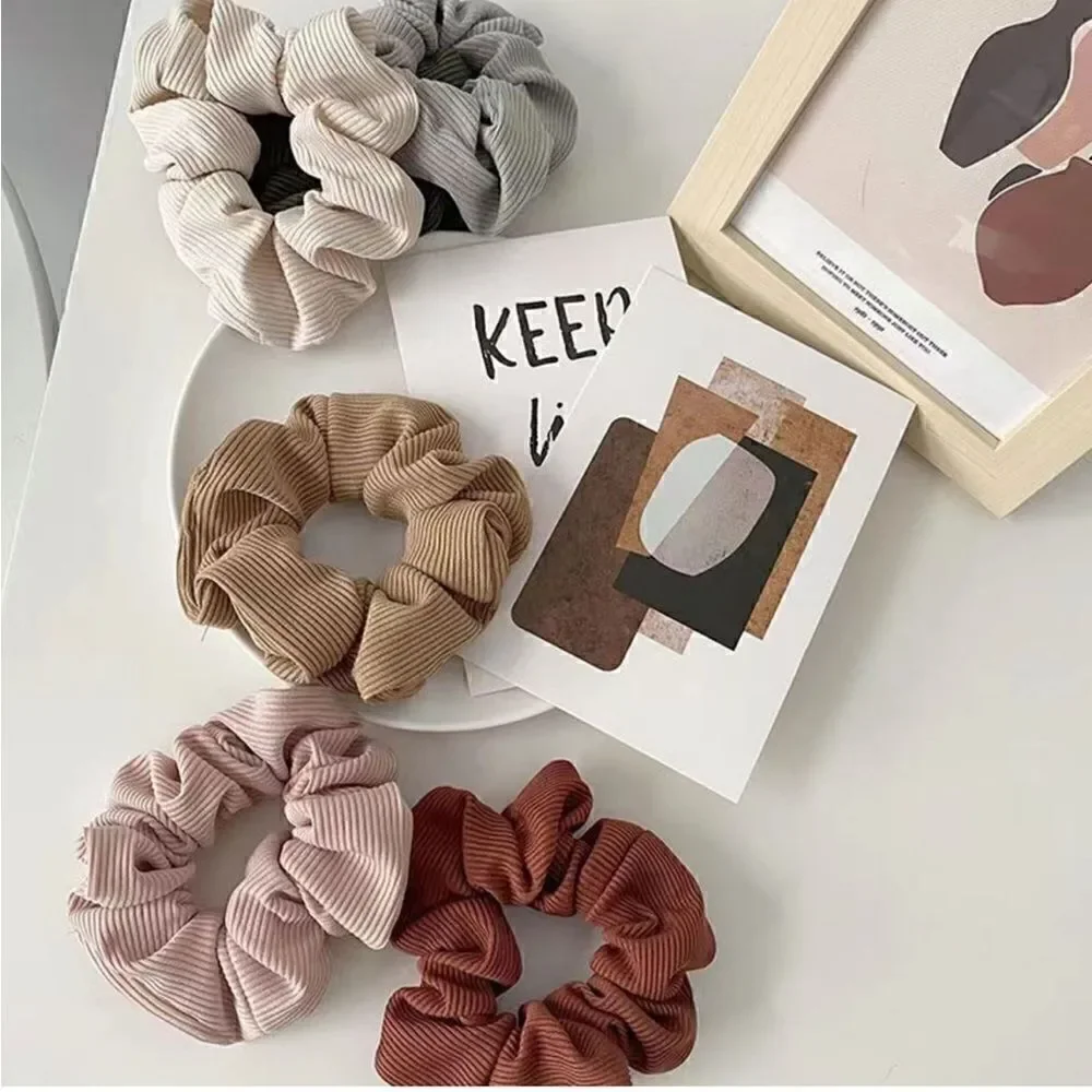 Neutral Hair Scrunchies